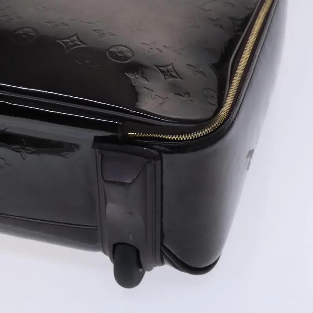 LOUIS VUITTON Monogram Vernis Pegas 45 Suitcase Amarante M91277